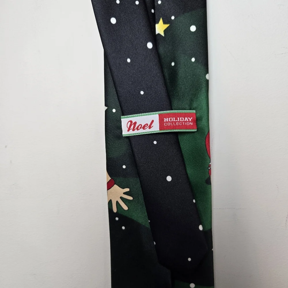 Christmas Tie Noel Holiday Collection Football Reindeer